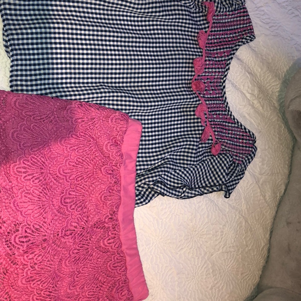 Tank top and shorts combo